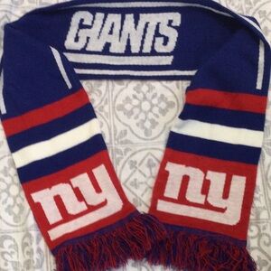 🏈New York Giants football knit scarf. NFL